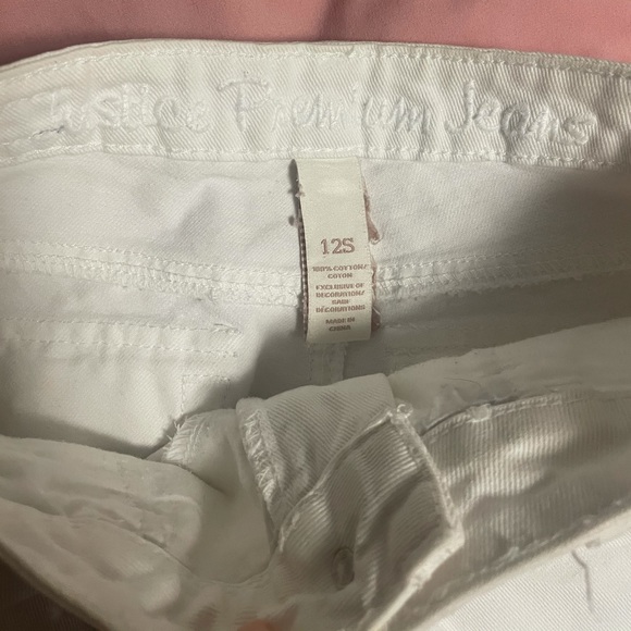 Justice White Jeans Shorts - Picture 4 of 4